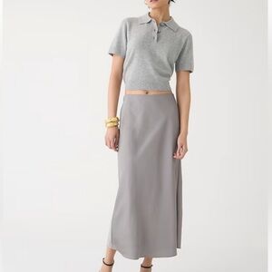 NWT JCrew Gwyneth Slip Skirt - Women’s M